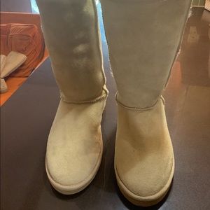 Penelope Wildberry Tall Sherling Boots Womens Size 10